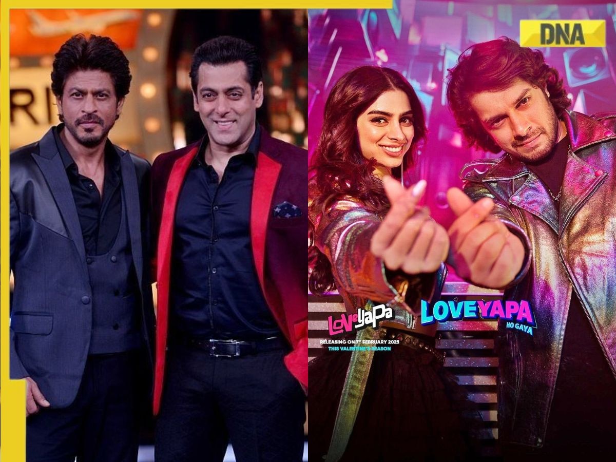 Salman Khan, Shah Rukh Khan shower love on Junaid Khan, Khushi Kapoor, promote their film Loveyapa: 'So sweet'