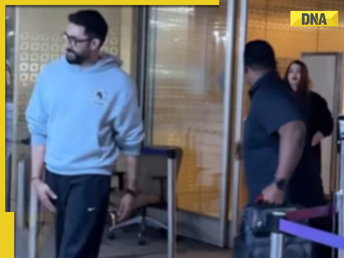 Aishwarya Rai, Abhishek Bachchan return from New Year vacay together amid split rumours; netizens say 'divorce was a PR'
