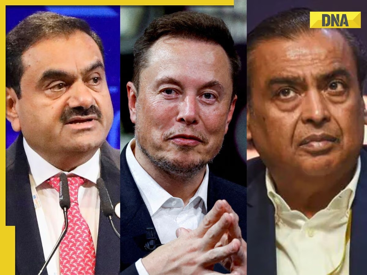 New Year brings gains in net worth of Elon Musk, Mukesh Ambani of Rs..., Gautam Adani faces decline in wealth by...