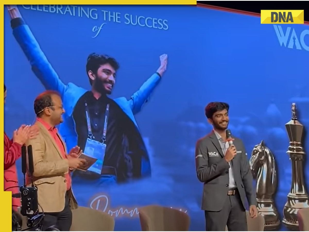 'Very happy to wake up everyday as World Champion...,' says emotional D Gukesh at WACA celebrations