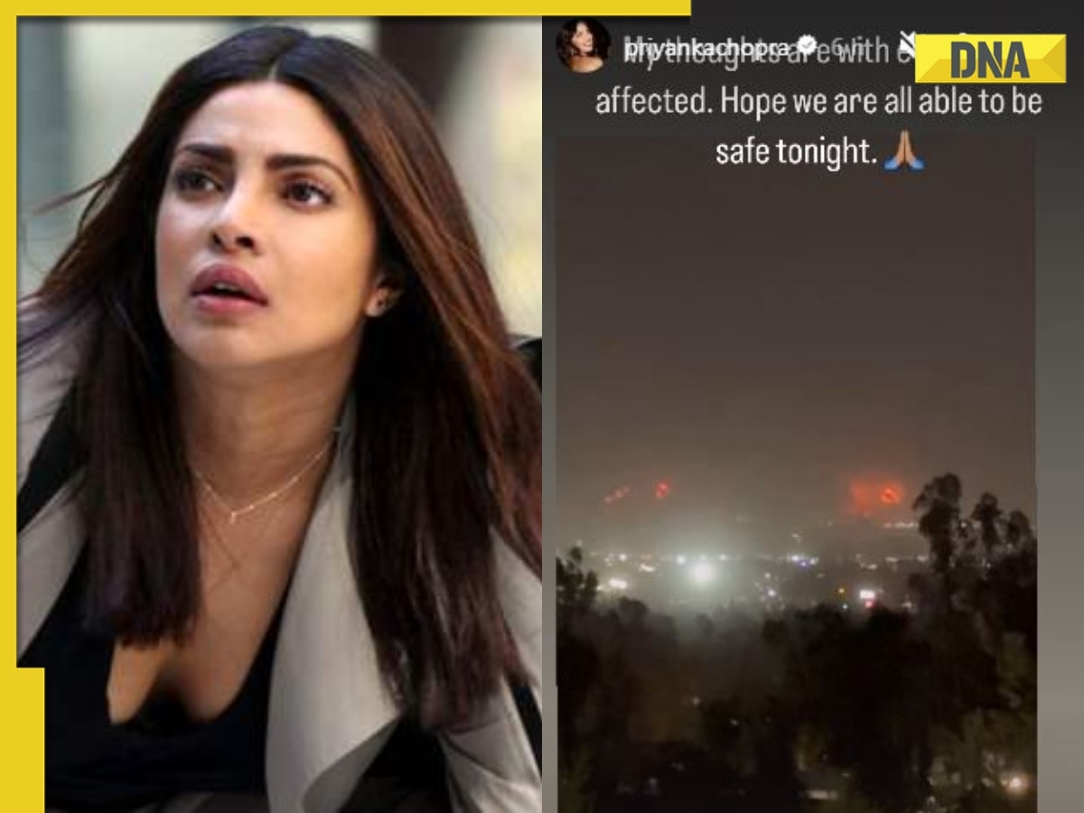 Priyanka Chopra shares video of devastating Los Angeles' Palisades fire from home, sparks concern among fans