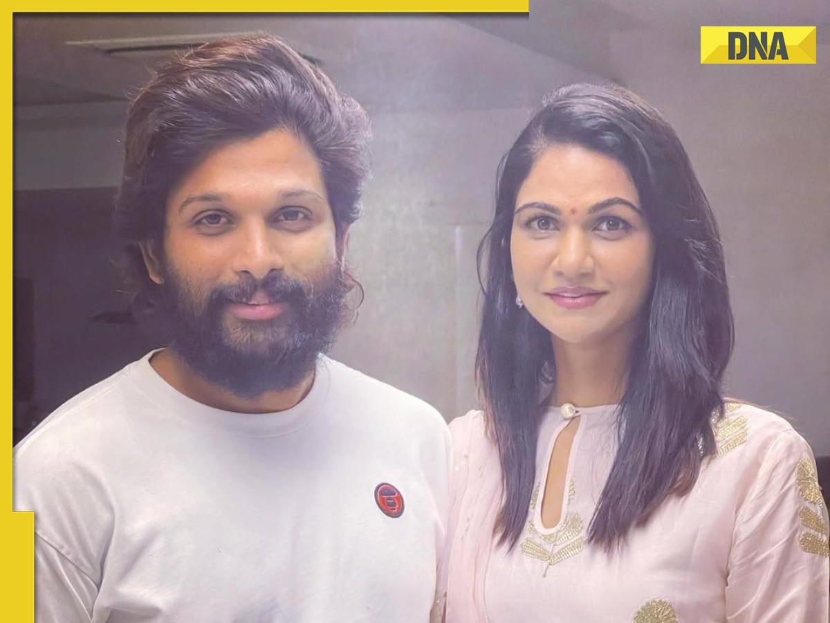 Meet Allu Arjun’s businesswoman wife Sneha Reddy who stood by Pushpa star, broke down after his arrest; she earns...