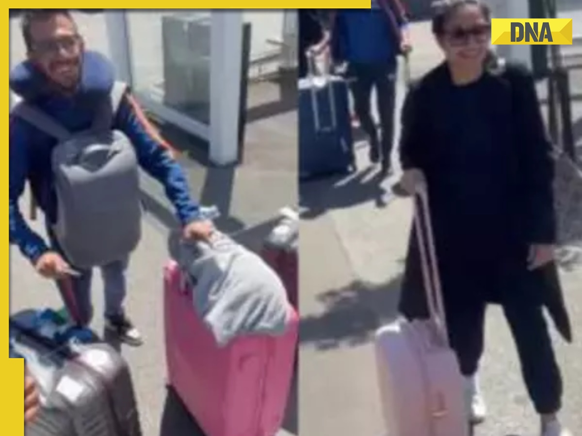 Amid divorce rumours, Shikhar Dhawan's old video of Yuzvendra Chahal turning 'coolie' for Dhanashree Verma goes viral