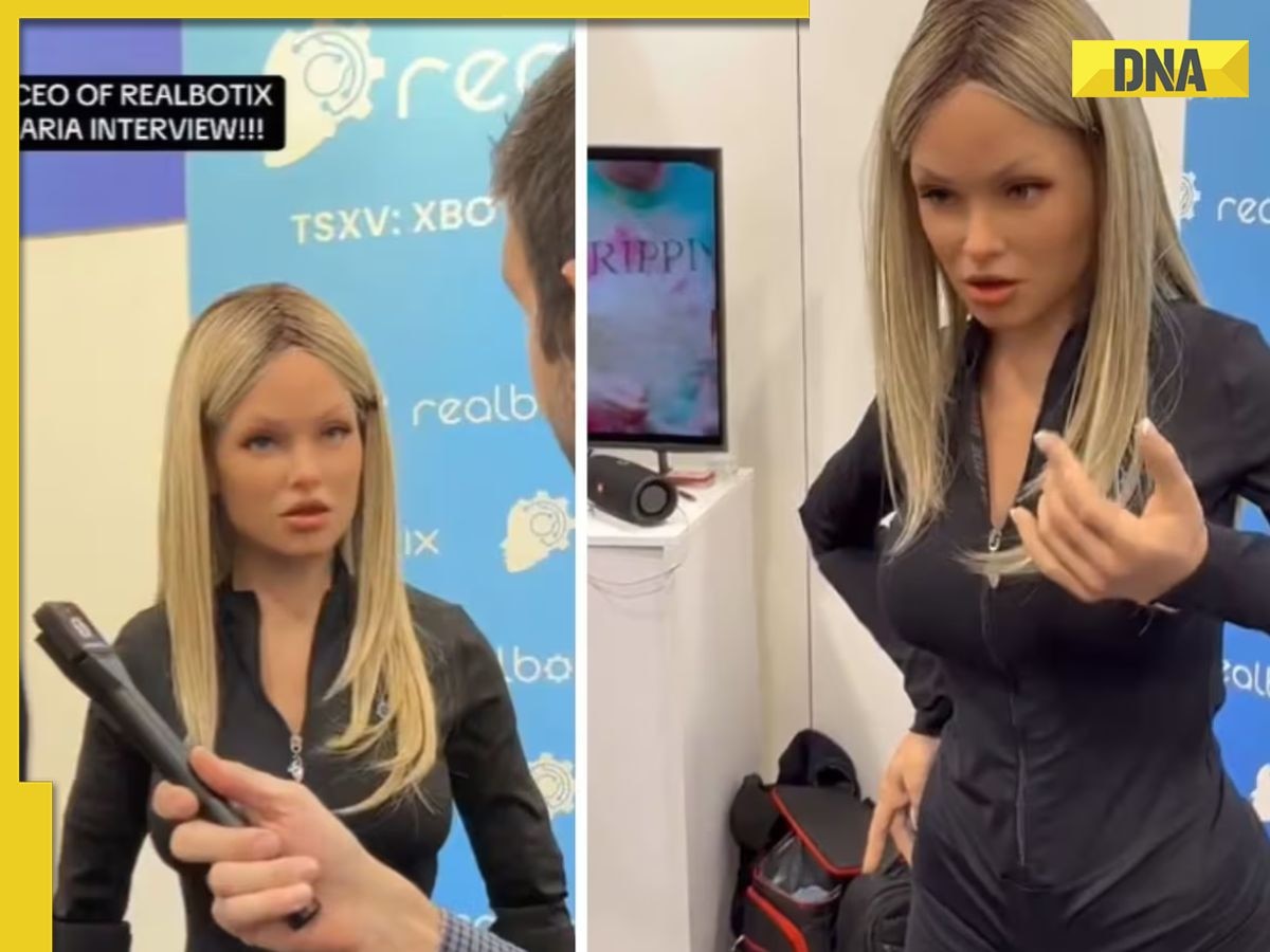 'Loneliness Solution or Creepy Tech': Meet Aria who is 'AI Robot Girlfriend' worth Rs 1.5 crore, sparks debate