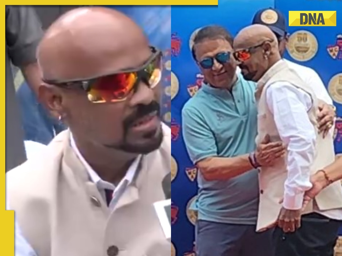 Vinod Kambli, Sunil Gavaskar and others felicitated by MCA at Wankhede Stadium's 50th anniversary for...