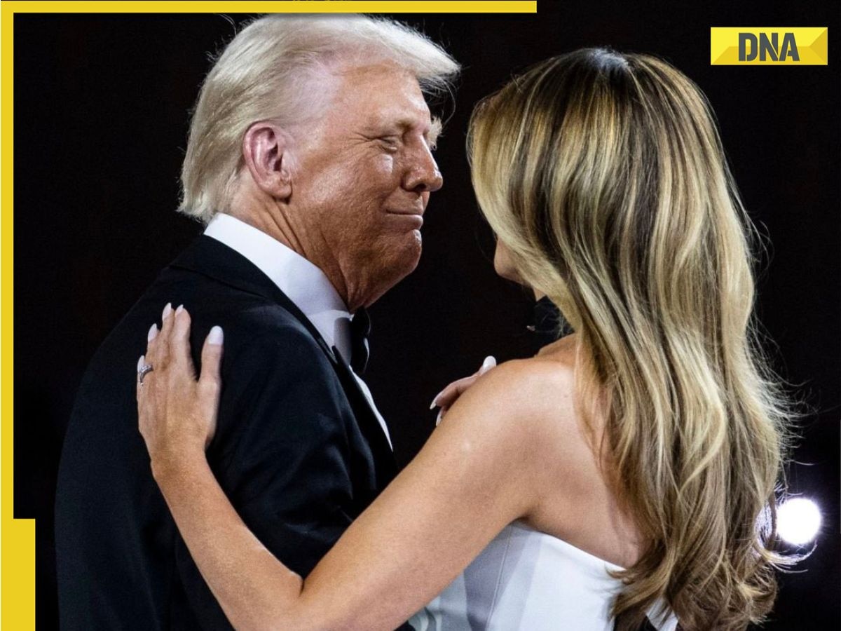 Donald Trump brightens mood, dances with First Lady Melania Trump at inaugural ball, pic goes viral 