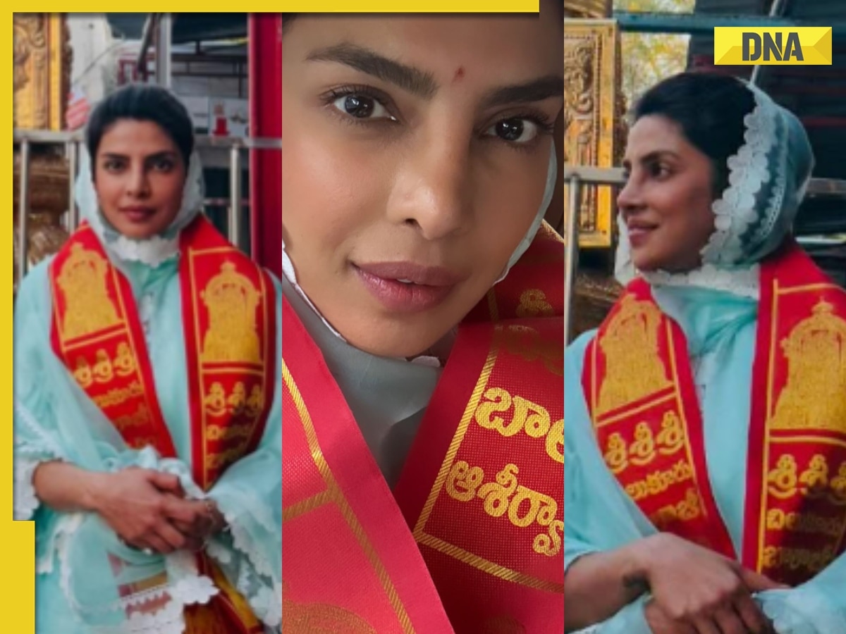 Priyanka Chopra visits Chilkur Balaji Temple in Hyderabad, fans say 'waiting for SSMB29 with SS Rajamouli, Mahesh Babu'