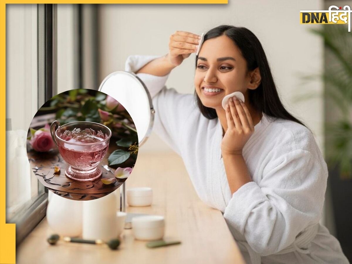 सोने से पहले गुलाब जल में मिलाकर लगाएं ये चीजें, मिलेगा डायमंड फेशियल जैसा ग्लो