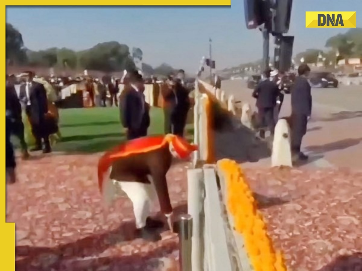 PM Modi picks up waste at Kartavya Path during Republic Day celebration, viral clip impresses netizens, WATCH 