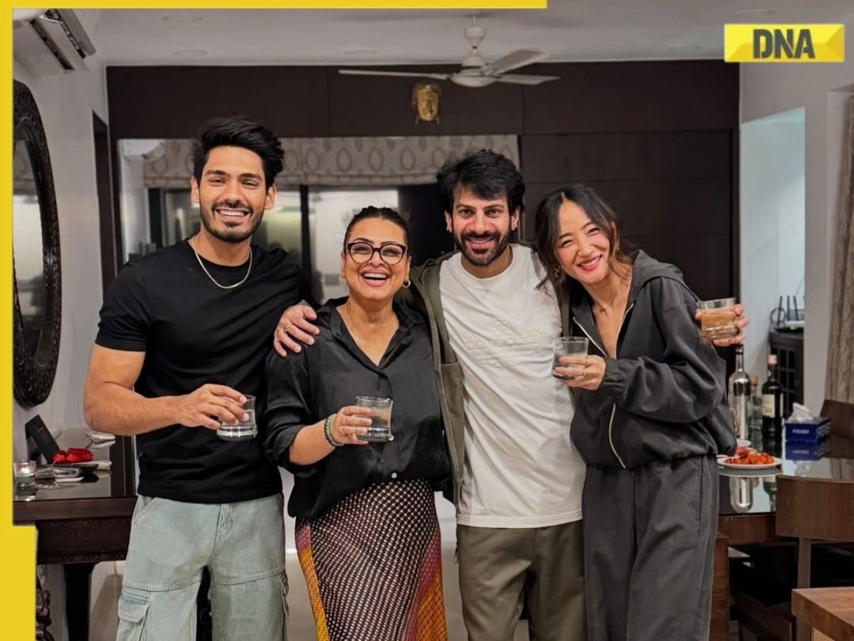 Karan Veer Mehra, Chum Darang, Digvijay Rathee get 'drunk' at Shilpa Shirodkar's house; Fans react: 'Kitni pee rakhi..'