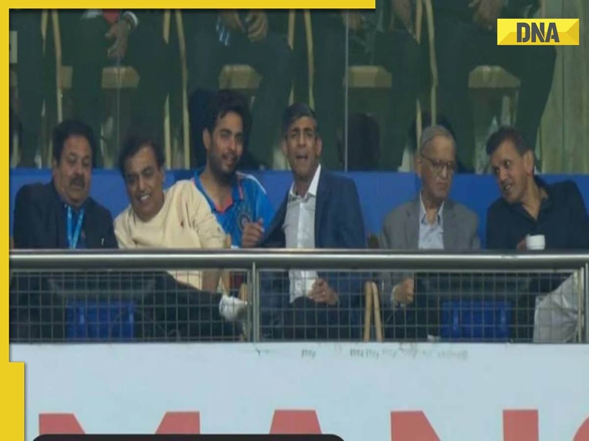 Mukesh Ambani, Akash Ambani attend IND vs ENG 5th T20I at Wankhede with Infosys co-founder, Narayana Murthy, Rishi Sunak
