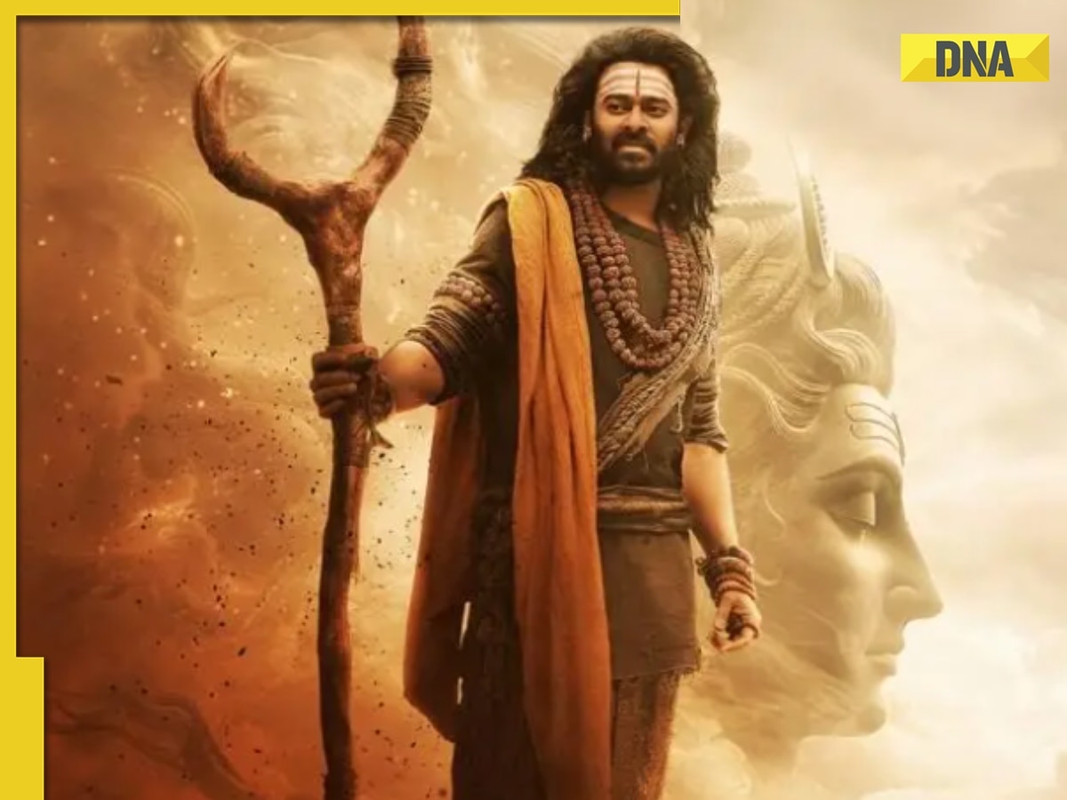 Prabhas is 'raging storm' in his first look as the divine guardian Rudra from Vishnu Manchu's Kannappa