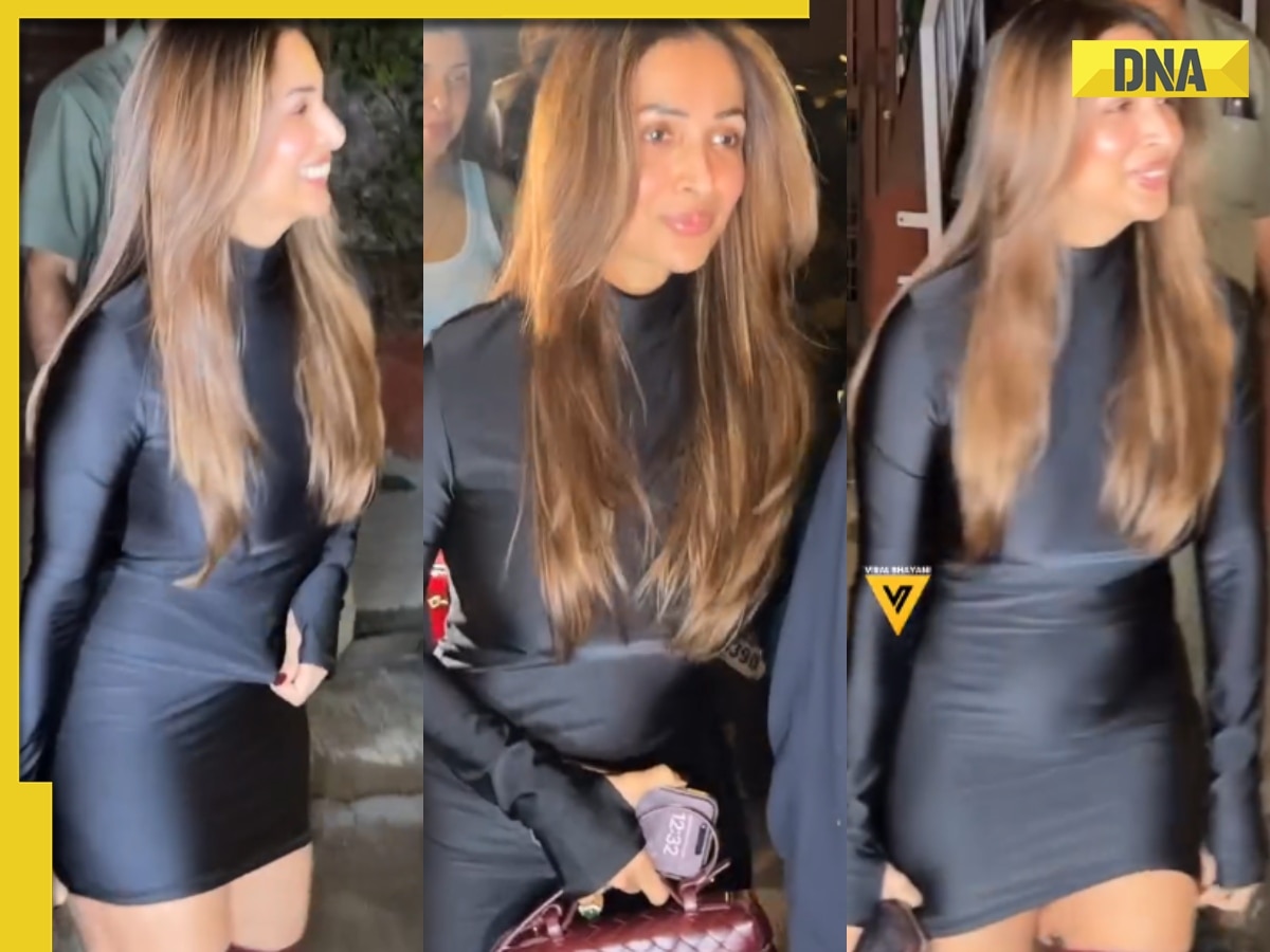Watch: Malaika Arora's 'oops moment' in short dress caught on camera, video viral