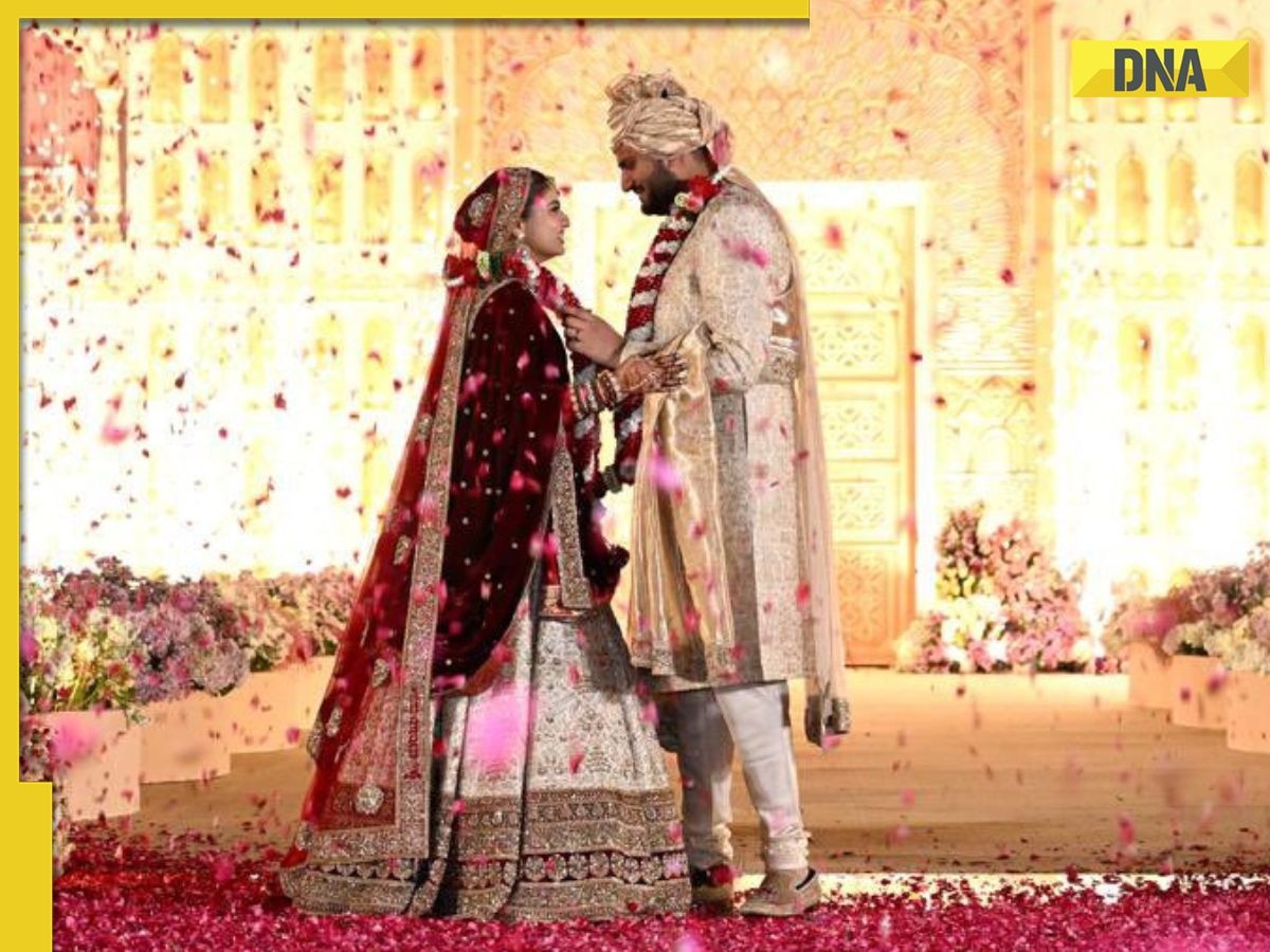 Jeet Adani and Diva Shah are now married; video of varmala ceremony goes viral, WATCH