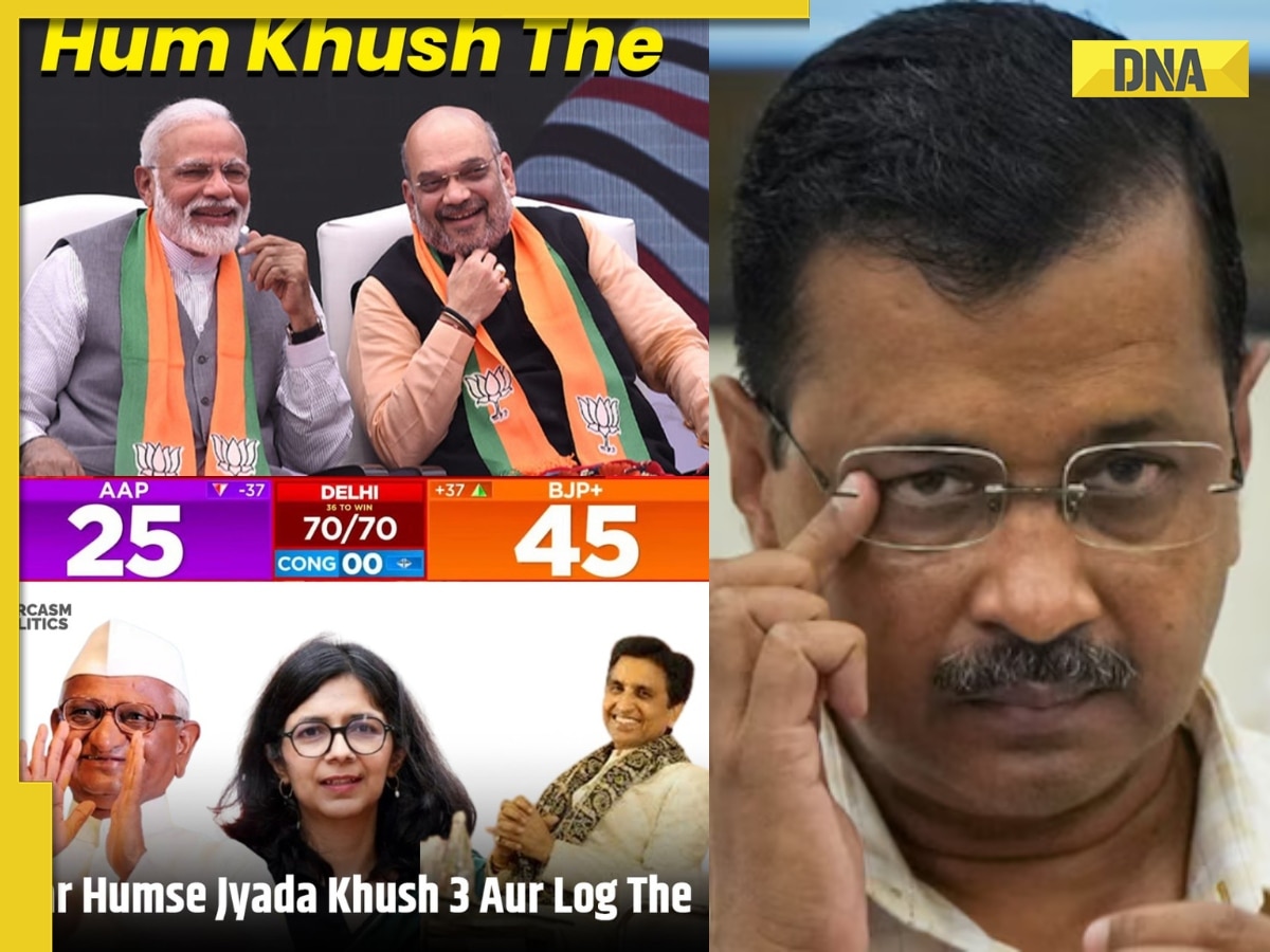 After BJP's resounding victory in Delhi assembly polls, memes outpour on social media; 'Hum khush the par...'