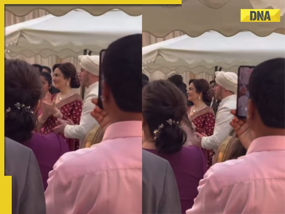 Nita Ambani, Nick Jonas share candid moments at Siddharth Chopra's wedding, WATCH viral video 