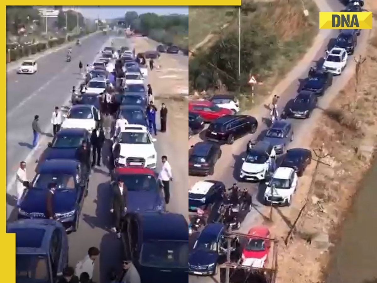 Surat: School students parade luxury cars to celebrate farewell, probe underway, watch viral video