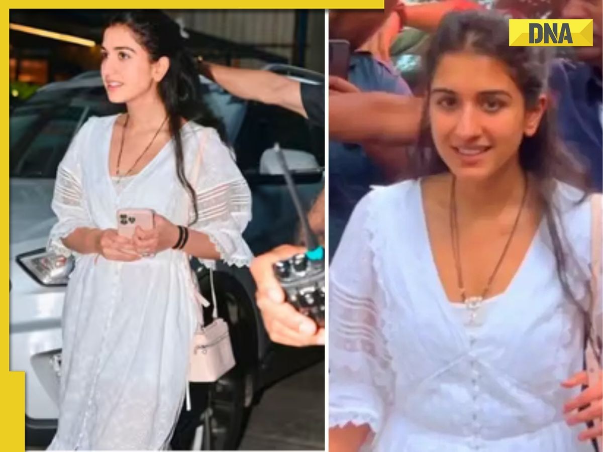 Radhika Merchant exudes elegance in Rs 24,000 white dress paired with a diamond-studded mangalsutra, see pics