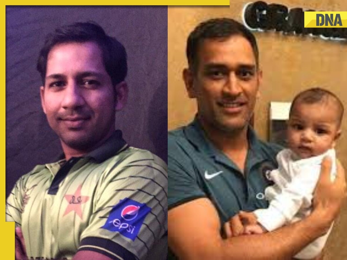 Sarfaraz Ahmed reveals story behind MS Dhoni's iconic photo with his son before 2017 IND vs PAK Champions Trophy final