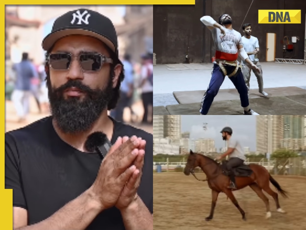 Vicky Kaushal shares iconic BTS video of 6 months intense prep to become Chhaava, from horse riding to weapons training, watch