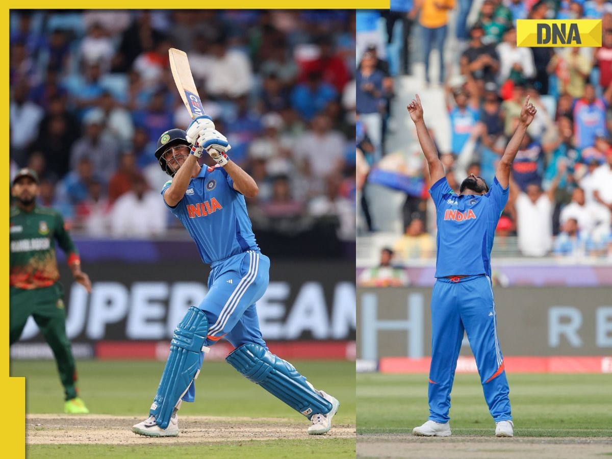IND vs BAN, Champions Trophy 2025: Shubman Gill's century, Mohammed Shami's fifer guide India to 6-wicket win over Bangladesh
