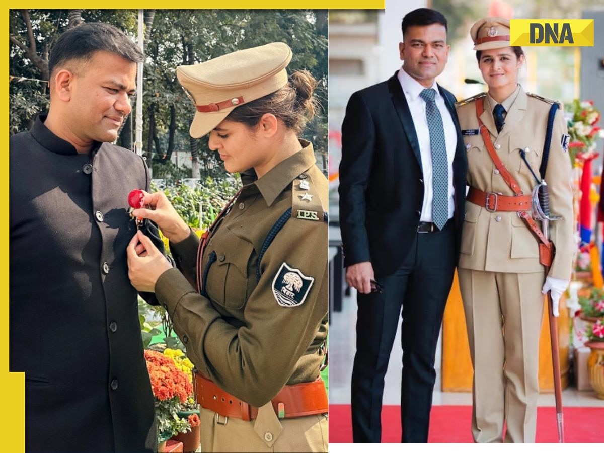 Meet IAS-IPS couple with Bollywood-like love story who got married in groom's office on Valentine's day, they met at...