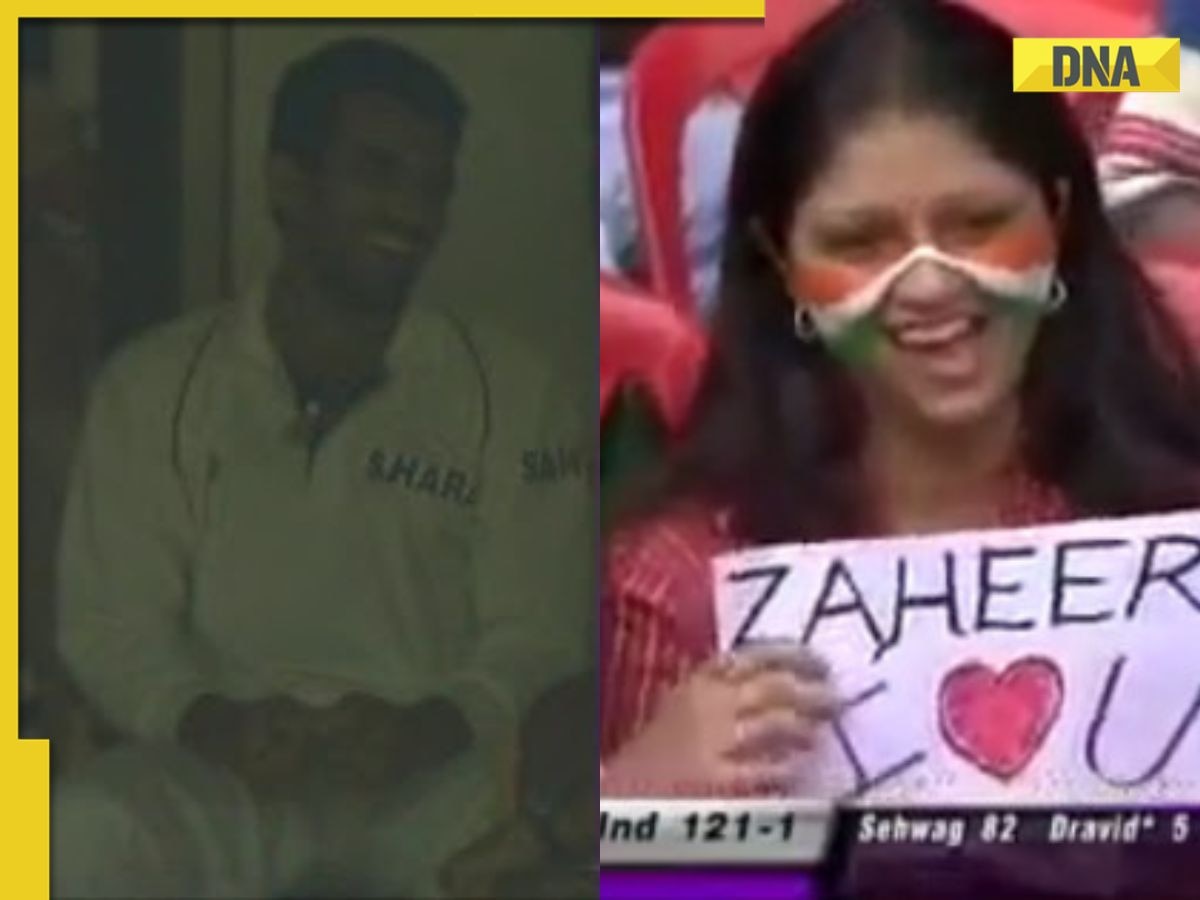 Throwback: Zaheer Khan blushes after receiving unexpected proposal during India vs Pakistan match - Watch viral video