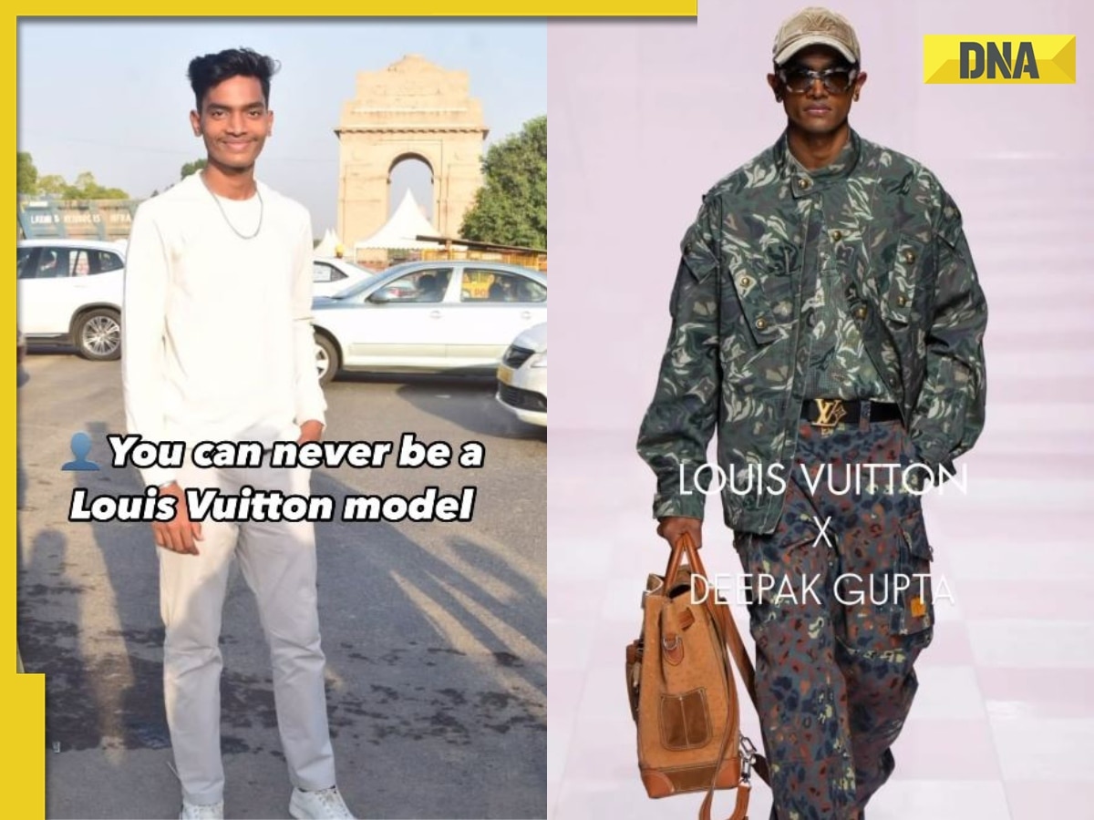 THIS man was once told 'he can never be a model', today shines on Louis Vuitton runaway