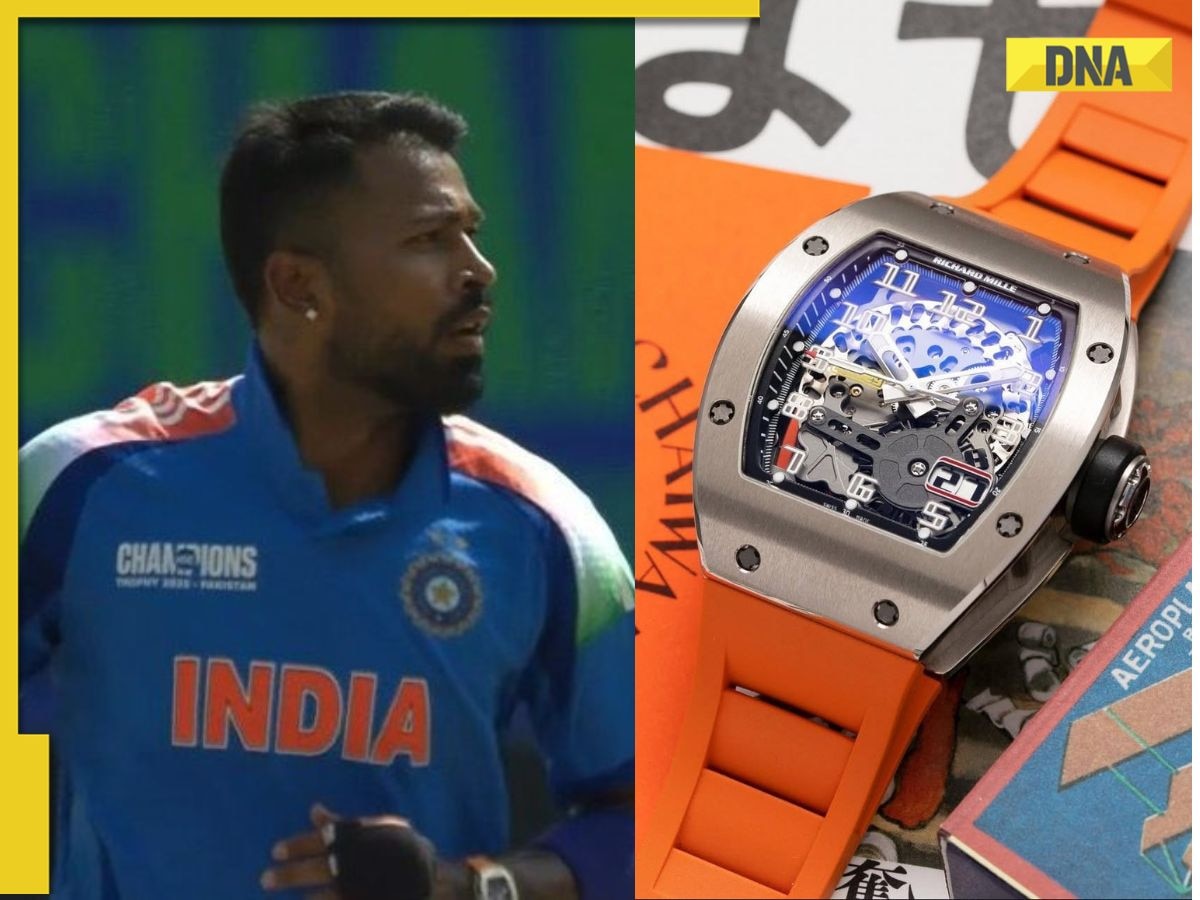 Hardik Pandya wears rare Richard Mille watch during India vs Pakistan match, its price is unbelievable