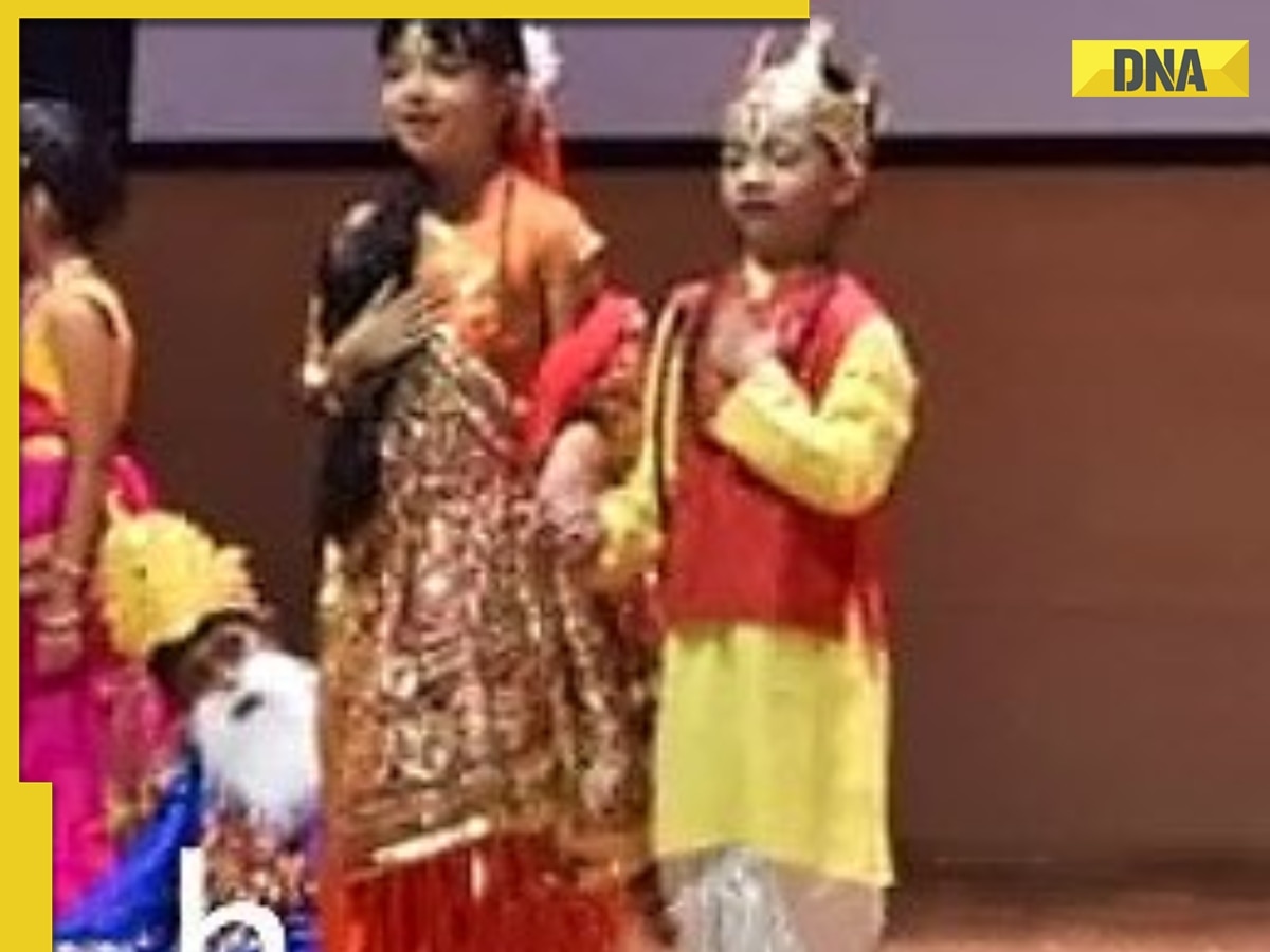 Aishwarya Rai, Abhishek Bachchan's daughter Aaradhya Bachchan plays Sita; Aamir Khan, Kiran Rao's son Azad Rao Khan plays Rama in viral video
