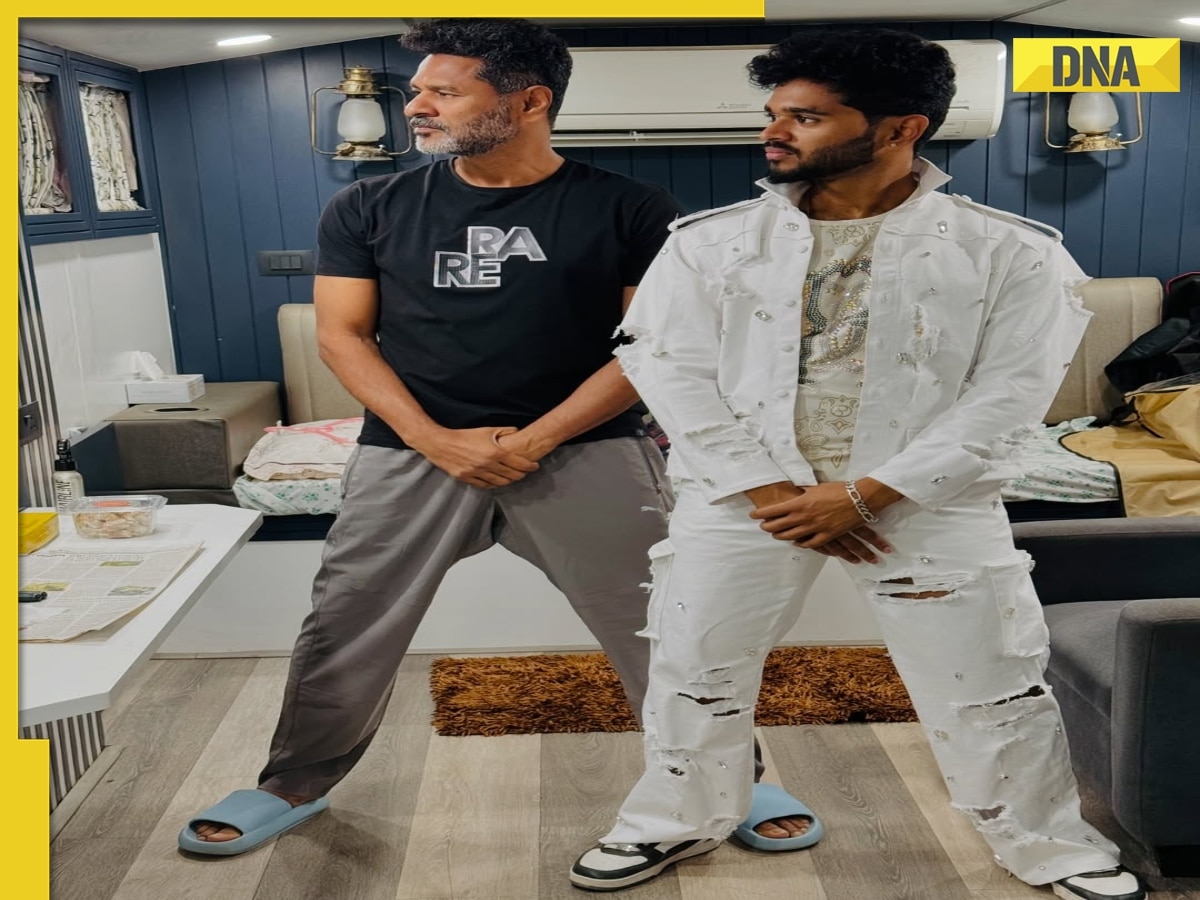 'Like dad like son': Prabhudeva introduces his son Rishii Ragvendar Deva with an electrifying dance video, WATCH 