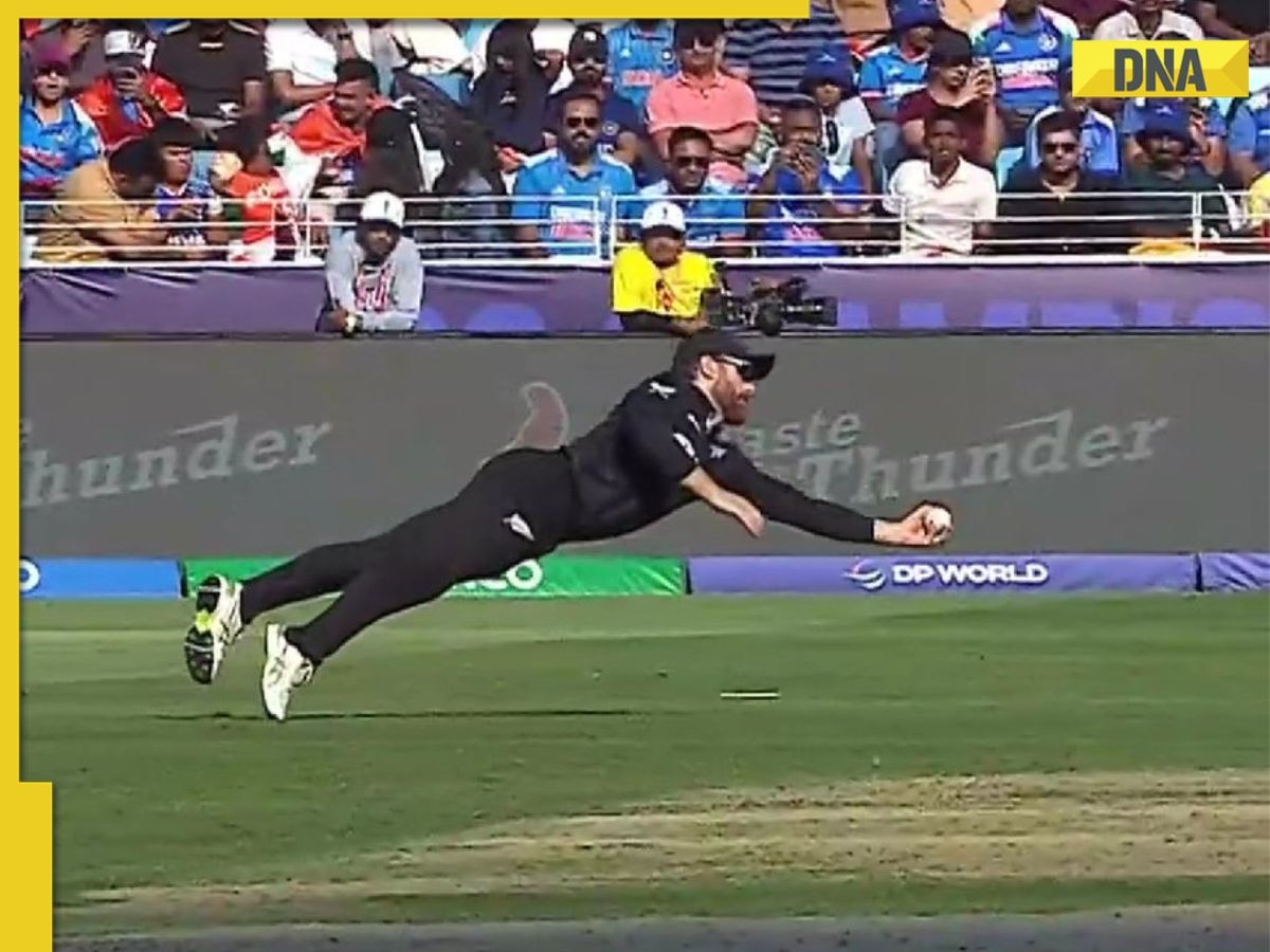IND vs NZ, Champions Trophy: Kane Williamson takes one-handed stunner to send Ravindra Jadeja packing - Watch