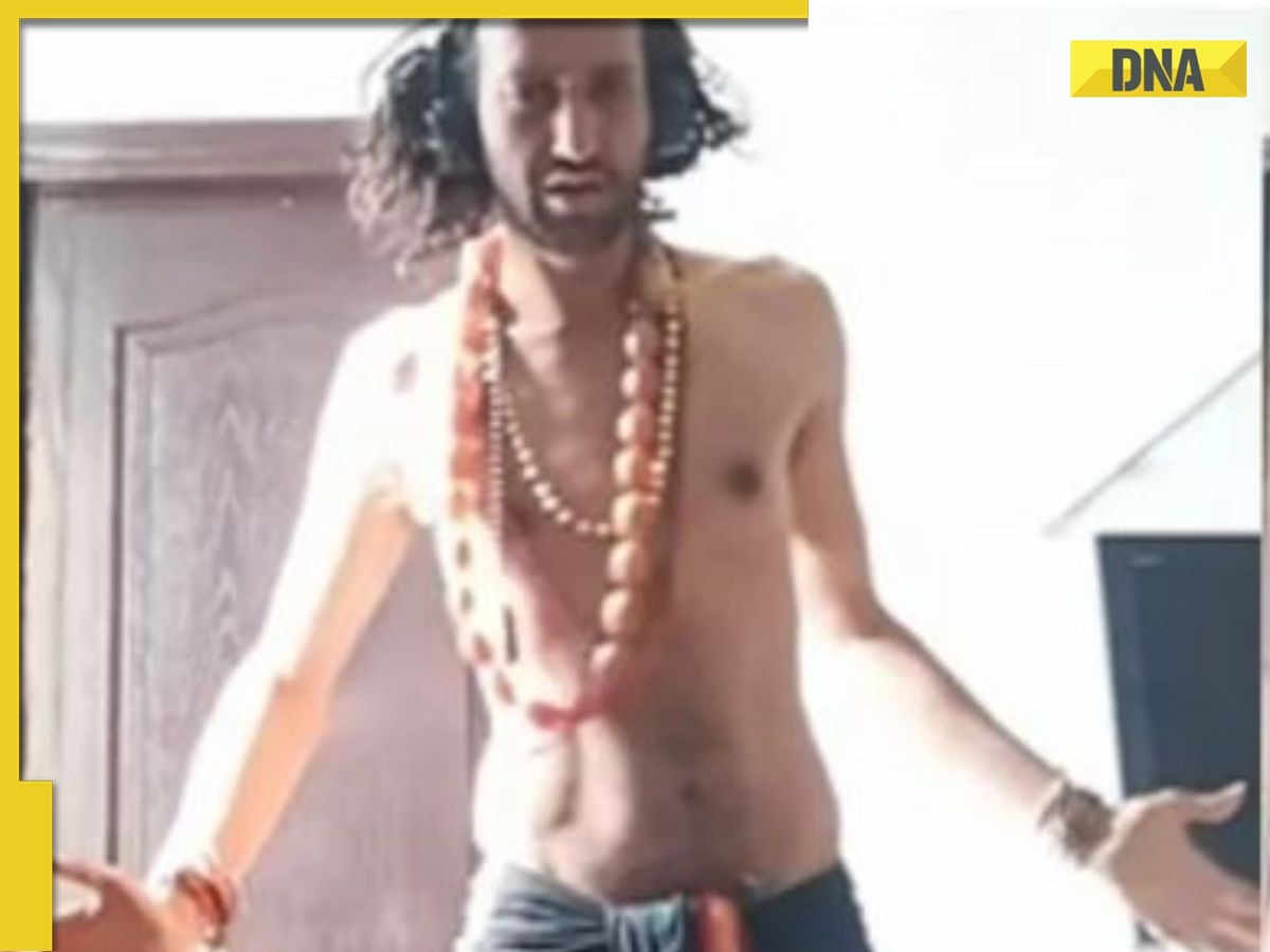 Viral Video: IIT baba’s ‘tandav dance’ after TV show assault grabs attention, watch