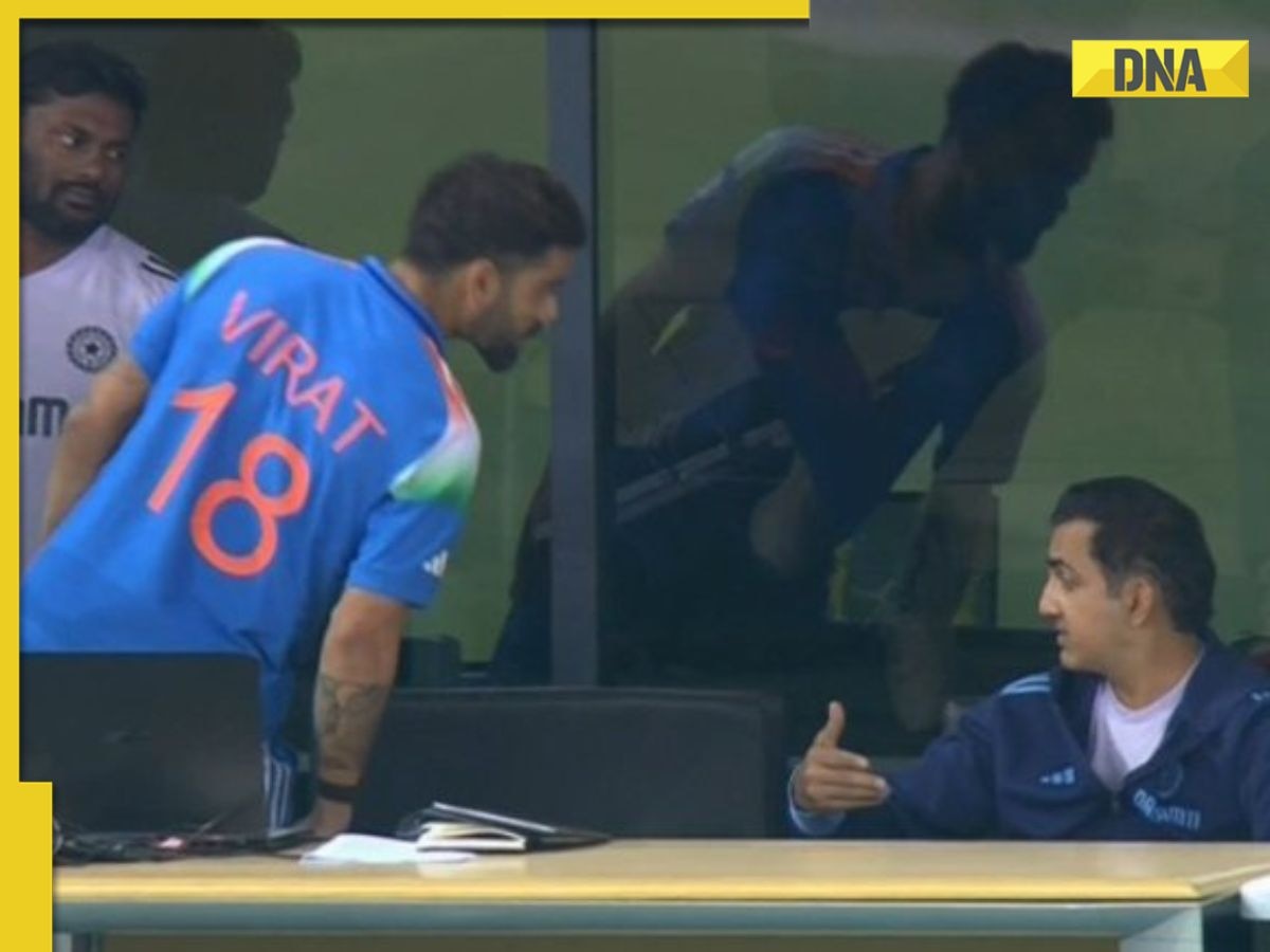 Watch: Gautam Gambhir expresses displeasure towards Virat Kohli in India's dressing room during IND vs AUS match, has animated chat 
