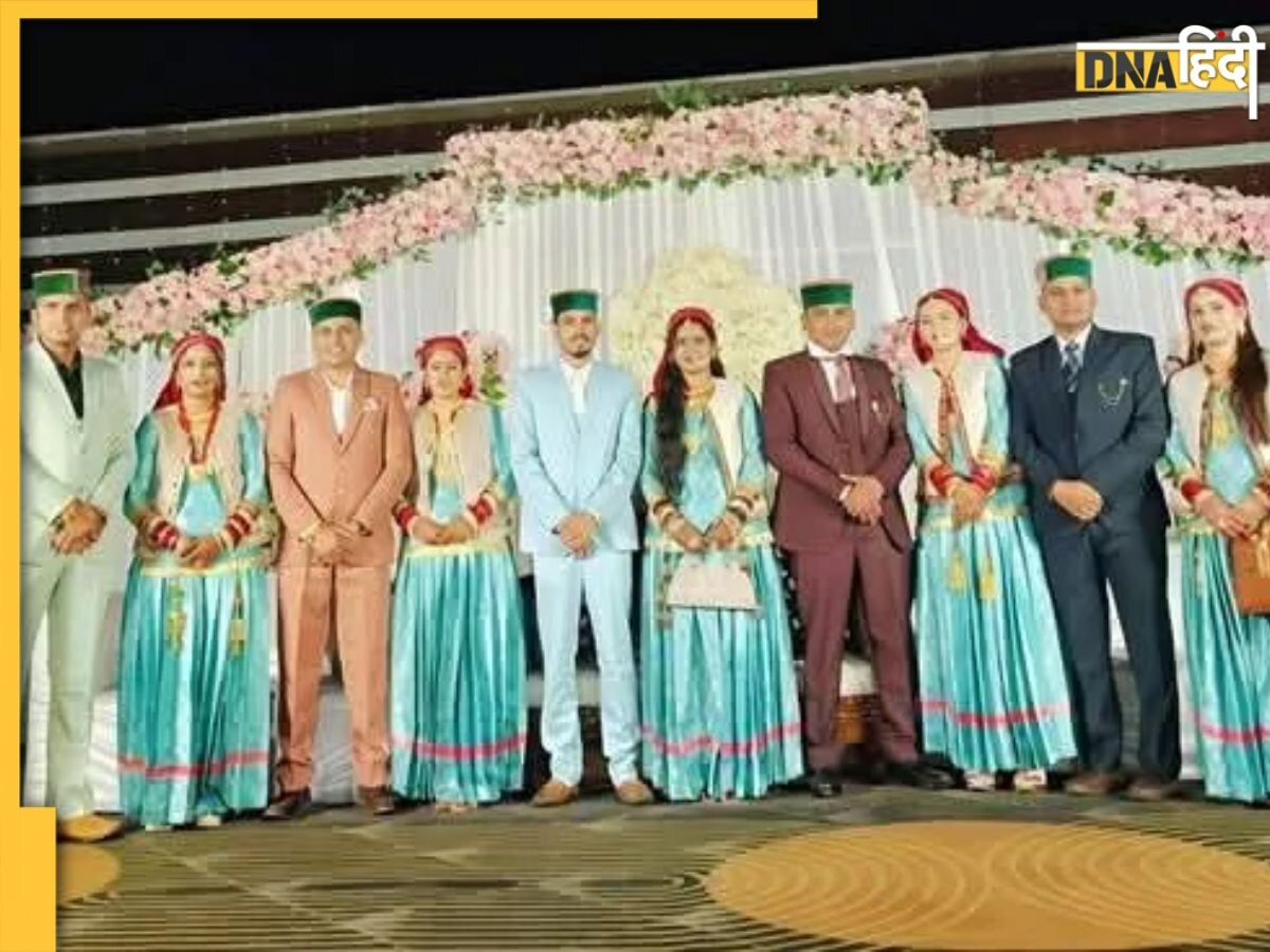 दो भाइयों के 5 बेटे, सबकी एक साथ निकली बारात, उत्तराखंड में चर्चा का विषय बनी ये शादी