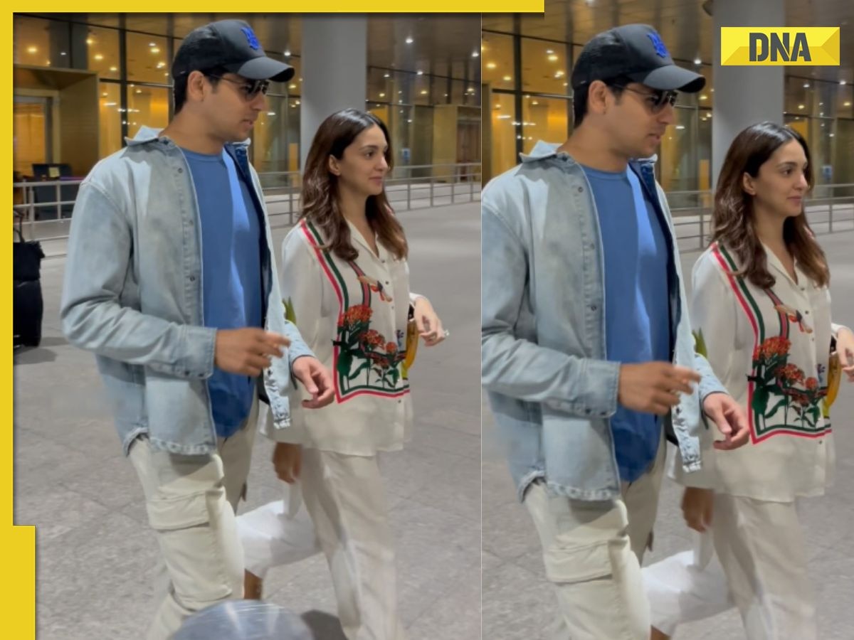 Mom-to-be Kiara Advani radiates pregnancy glow in chic Rs 15000 co-ord set as she walks hand-in-hand with husband Sidharth Malhotra