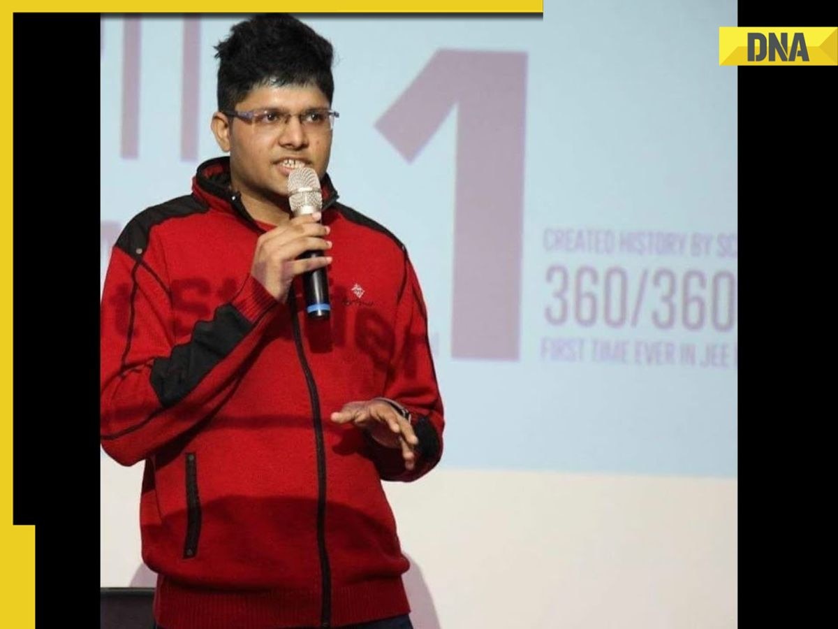 Meet man, son of compounder, topped JEE with perfect 360 score, not working with big tech company, started his...