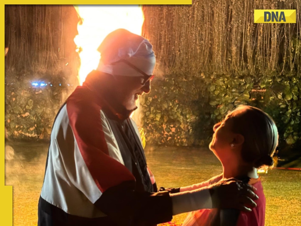 Viral! Amitabh Bachchan lovingly gazes at Jaya Bachchan during Holika Dahan celebrations; fans notice Aishwarya Rai, Abhishek Bachchan, Aaradhya's absence