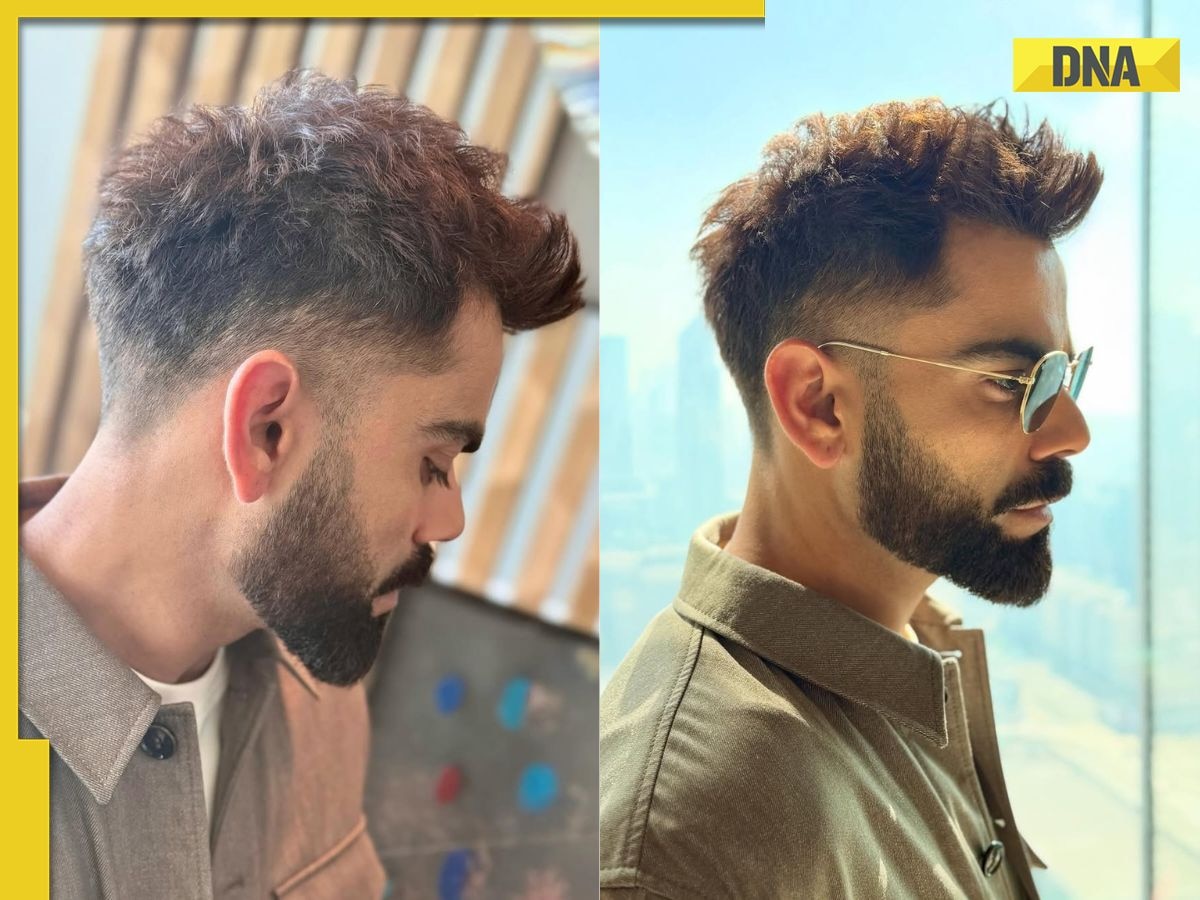 Virat Kohli shows off his stylish new haircut on Holi, fans call him 'trendsetter'