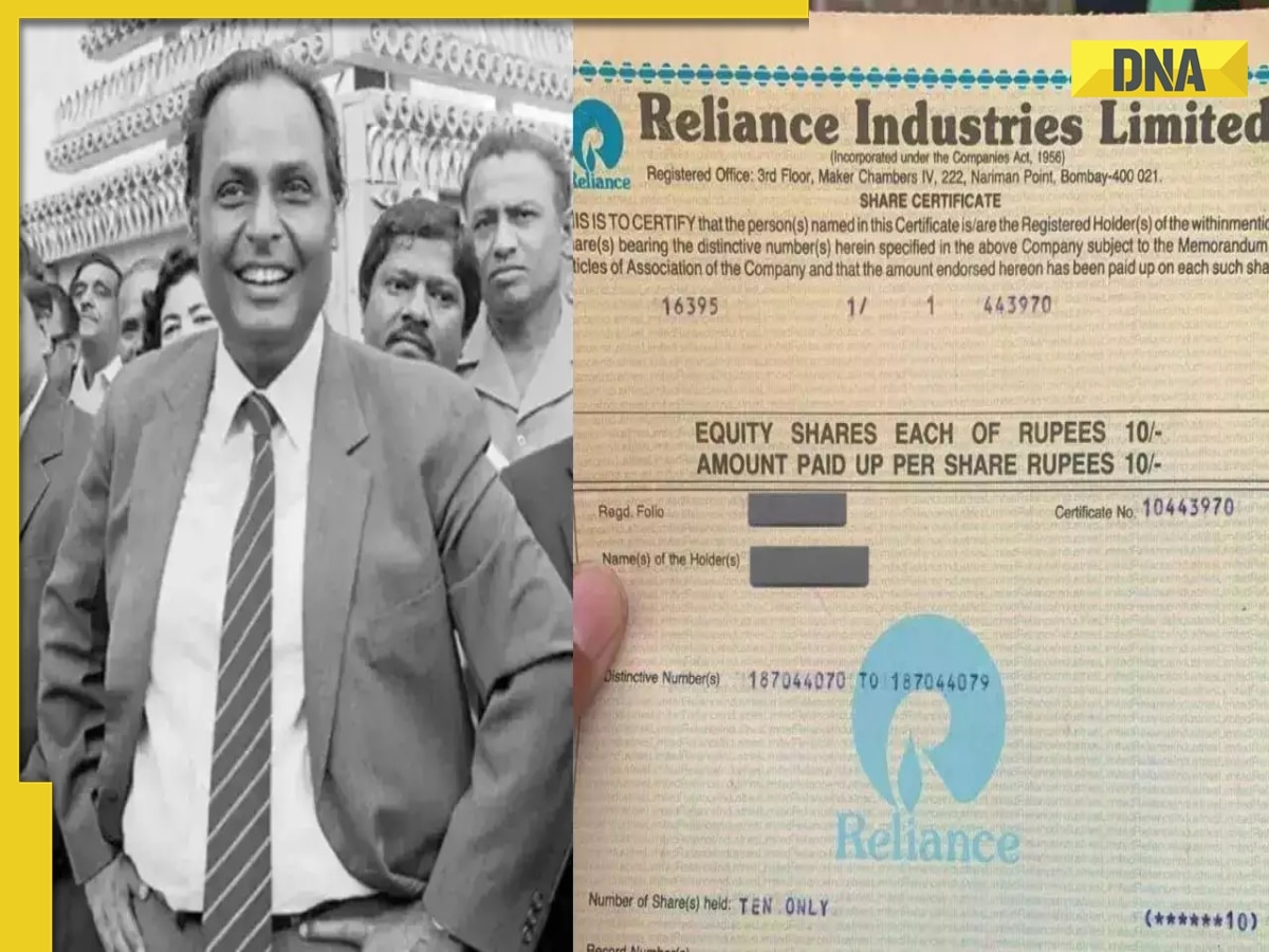 'Dhirubhai Ambani’s sign wasted': Chandigarh man who hit Rs 12 lakh JACKPOT in Reliance shares opts out due to...