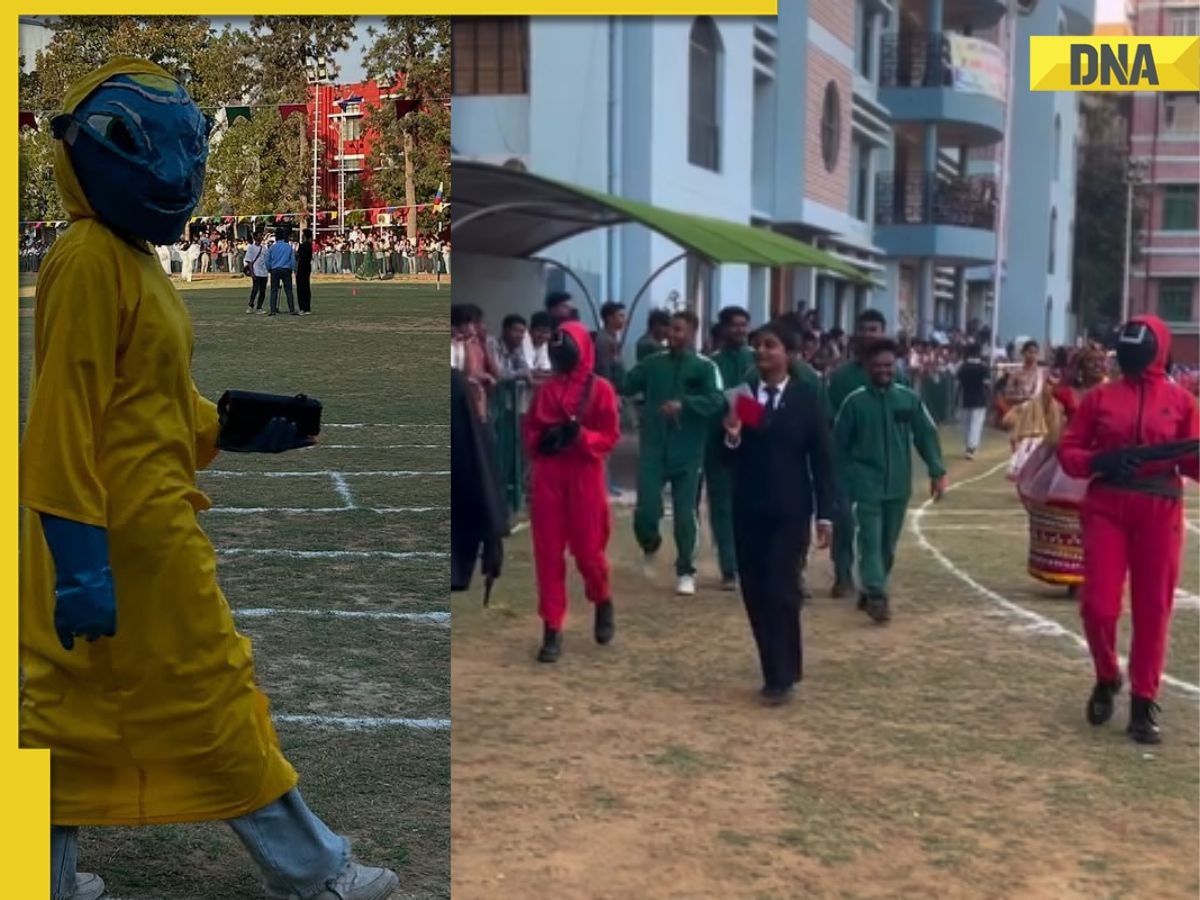 Ranchi college's cosplay competition goes viral, Jaadu, Squid Game characters steal the show, WATCH video here