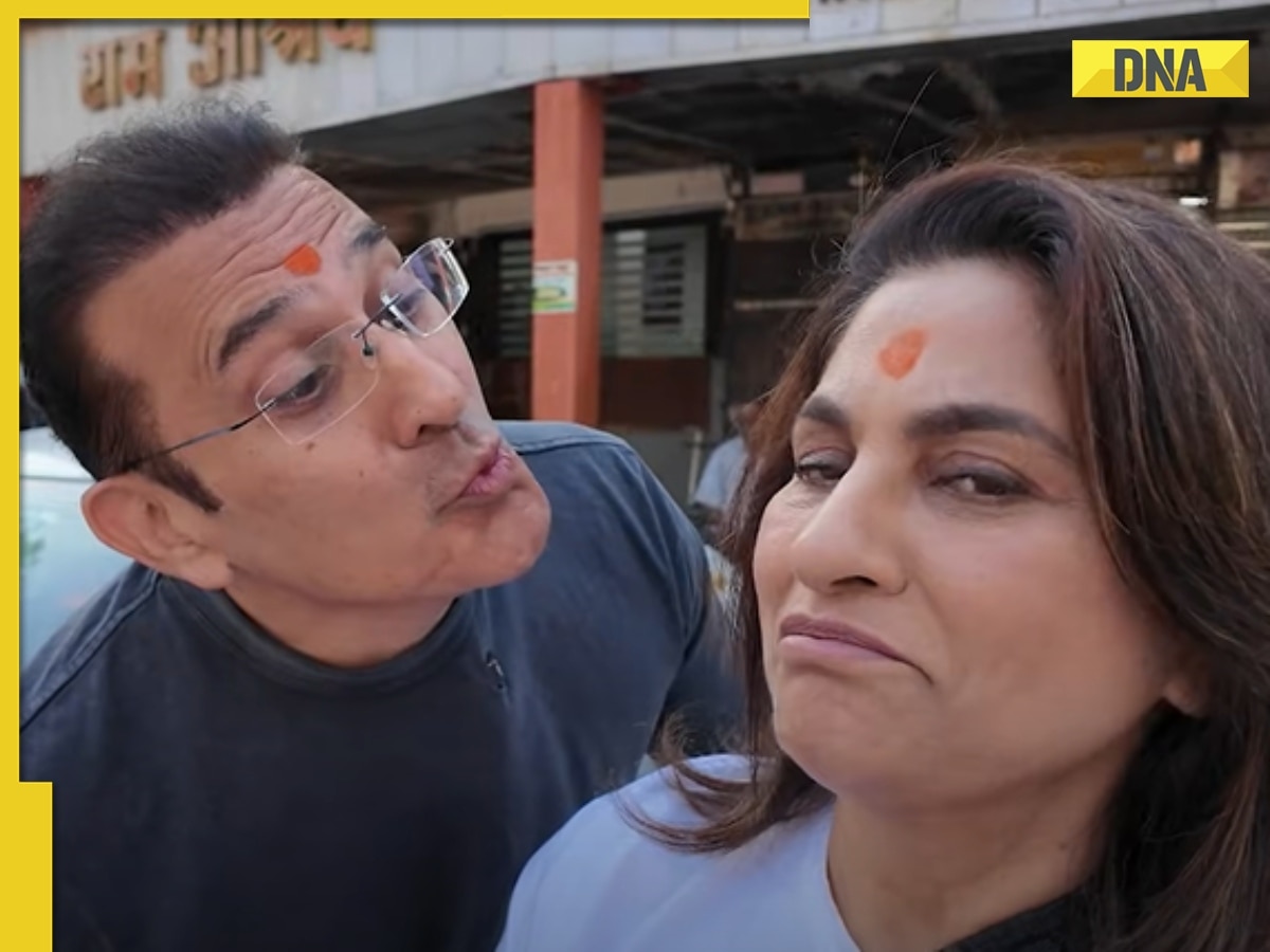 Parmeet Sethi leans in to kiss Archana Puran Singh in front of their sons: 'Papa kya kar rahe ho'
