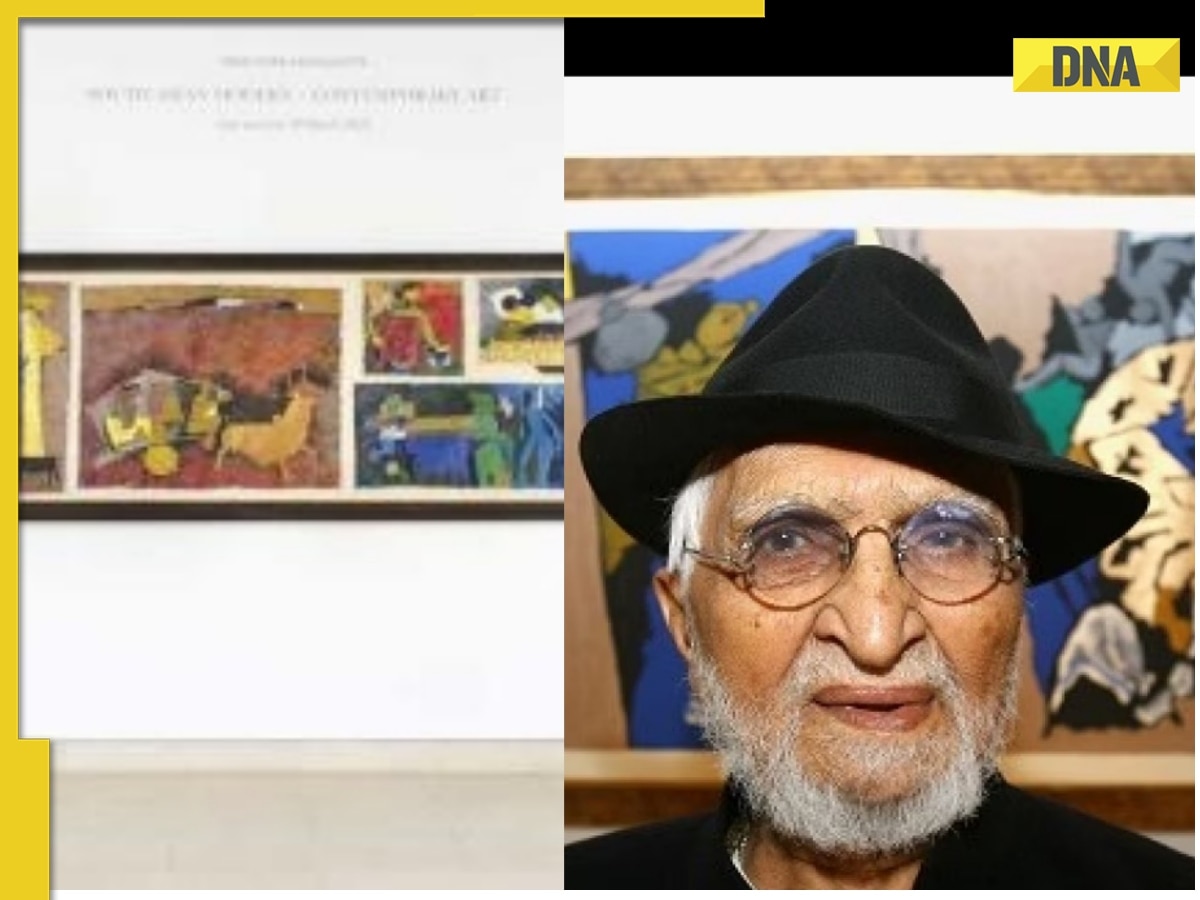 Meet woman, mother of third wealthiest person after Mukesh Ambani, Adani, who bought MF Husain's iconic painting Gram Yatra for Rs 119 crore, she is...