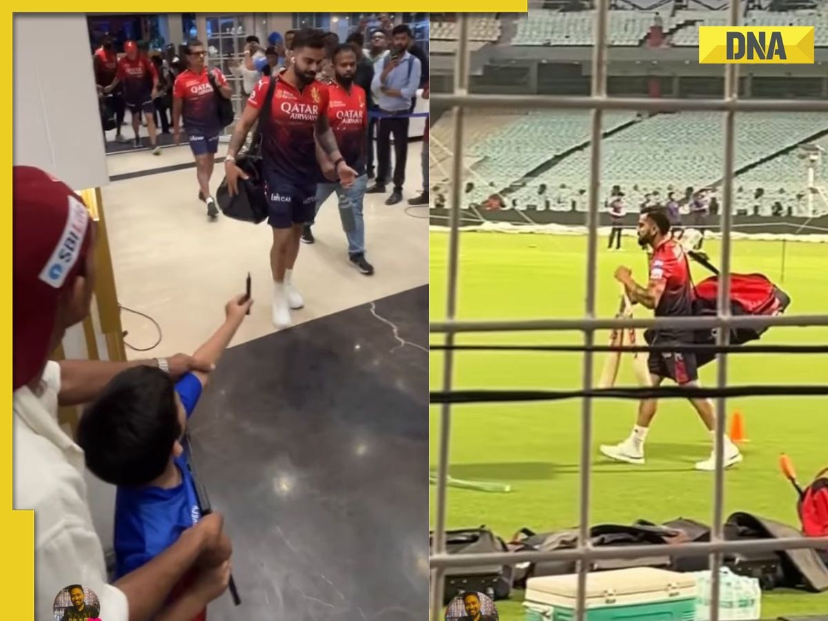 Viral video: Virat Kohli fulfils young fan’s dream by signing his portrait, Internet says 'This kid will never forget this day'