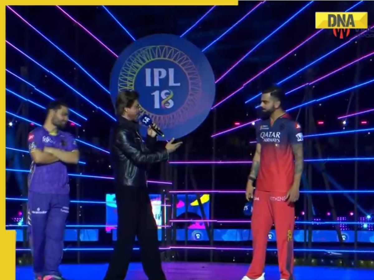 Shah Rukh Khan dances with Virat Kohli on Jhoome Jo Pathaan, officially kicks off IPL 2025; video goes viral
