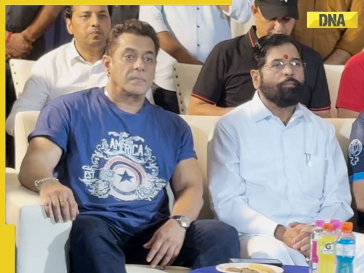 Ahead of Sikandar trailer, Salman Khan meets Deputy CM Eknath Shinde; Suniel Shetty, Arjun Kapoor, Rampal Yadav join him for..., video goes viral