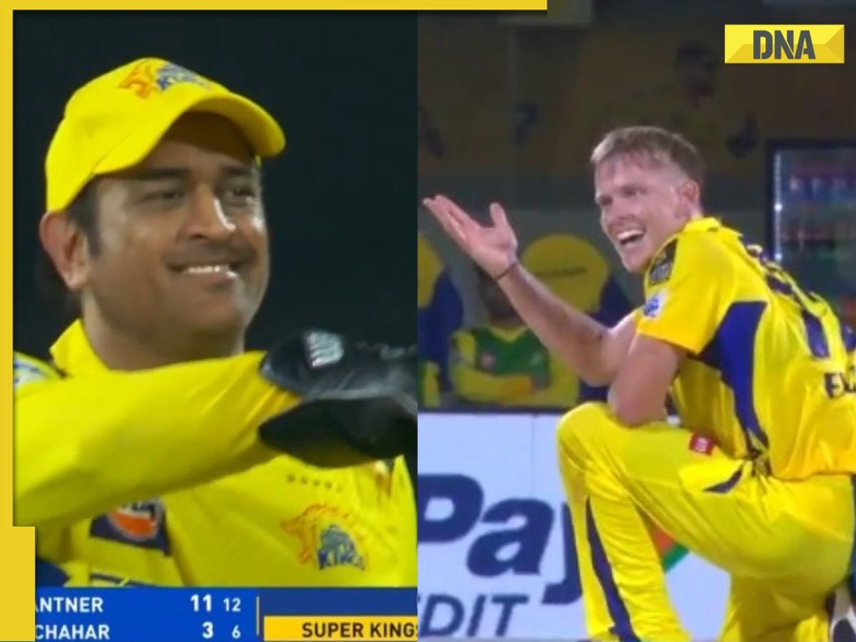 'Dhoni Review System is back': MSD's accurate DRS call leaves CSK bowler stunned, watch