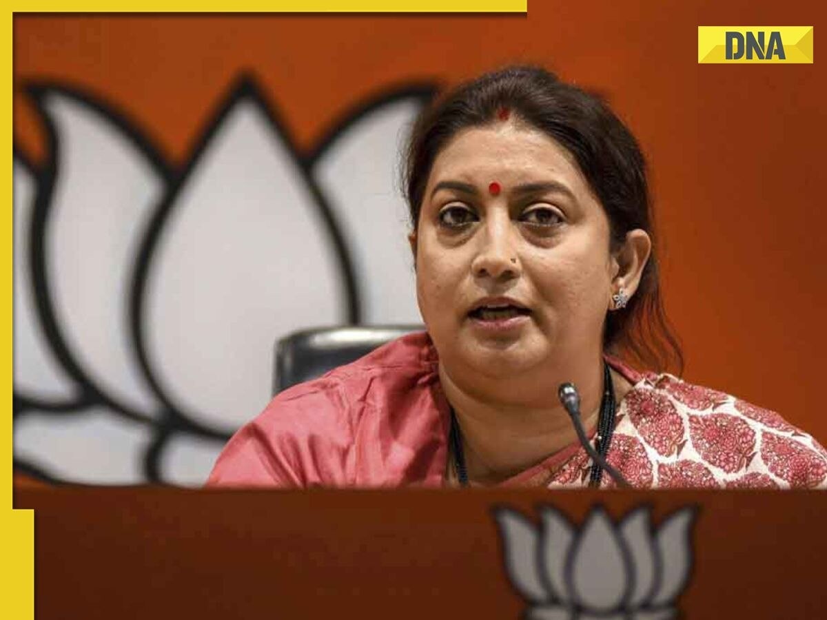 Did you know former Union Minister Smriti Irani once mopped floors and washed dishes at McDonald's? Her salary was...