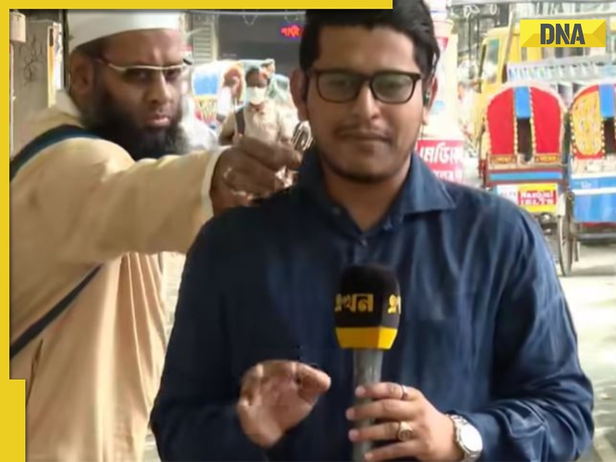 Yes! Your OCD is bad, but is it THIS bad? Video shows stranger fixing journalist's collar mid-coverage, WATCH 