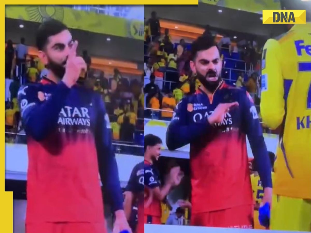 Watch: Virat Kohli's animated chat with CSK star after RCB win at Chepauk in IPL 2025 goes viral